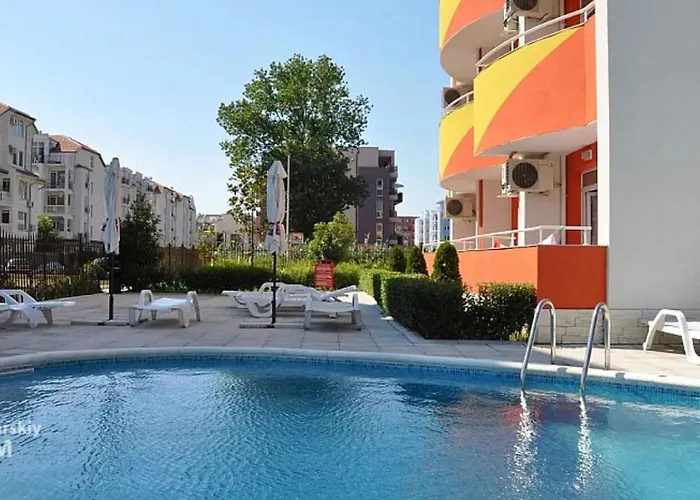Apartamento студия в центре солнечного берега Sunny Beach
